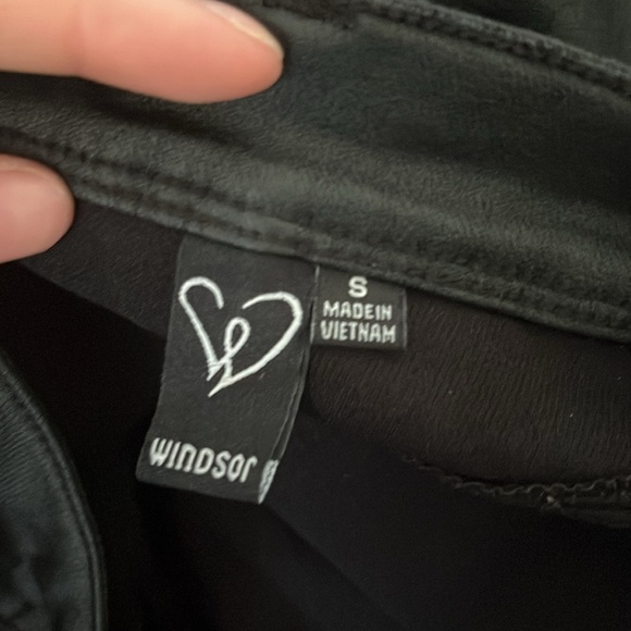 High rise coated skinny pants - Picture 3 of 8